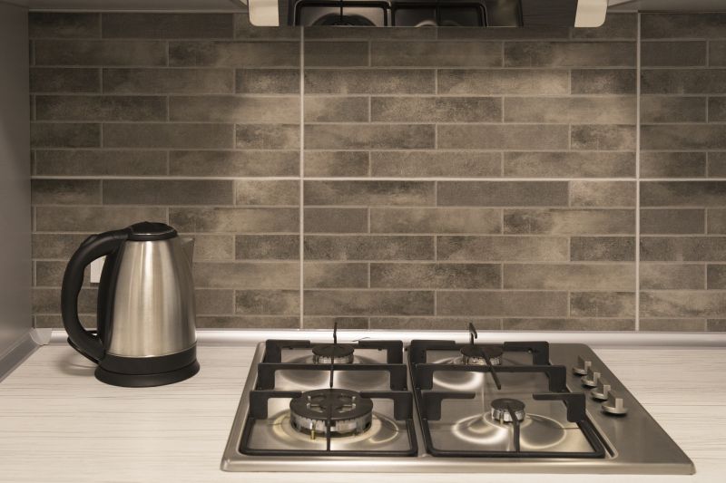 Stove Backsplash Installation